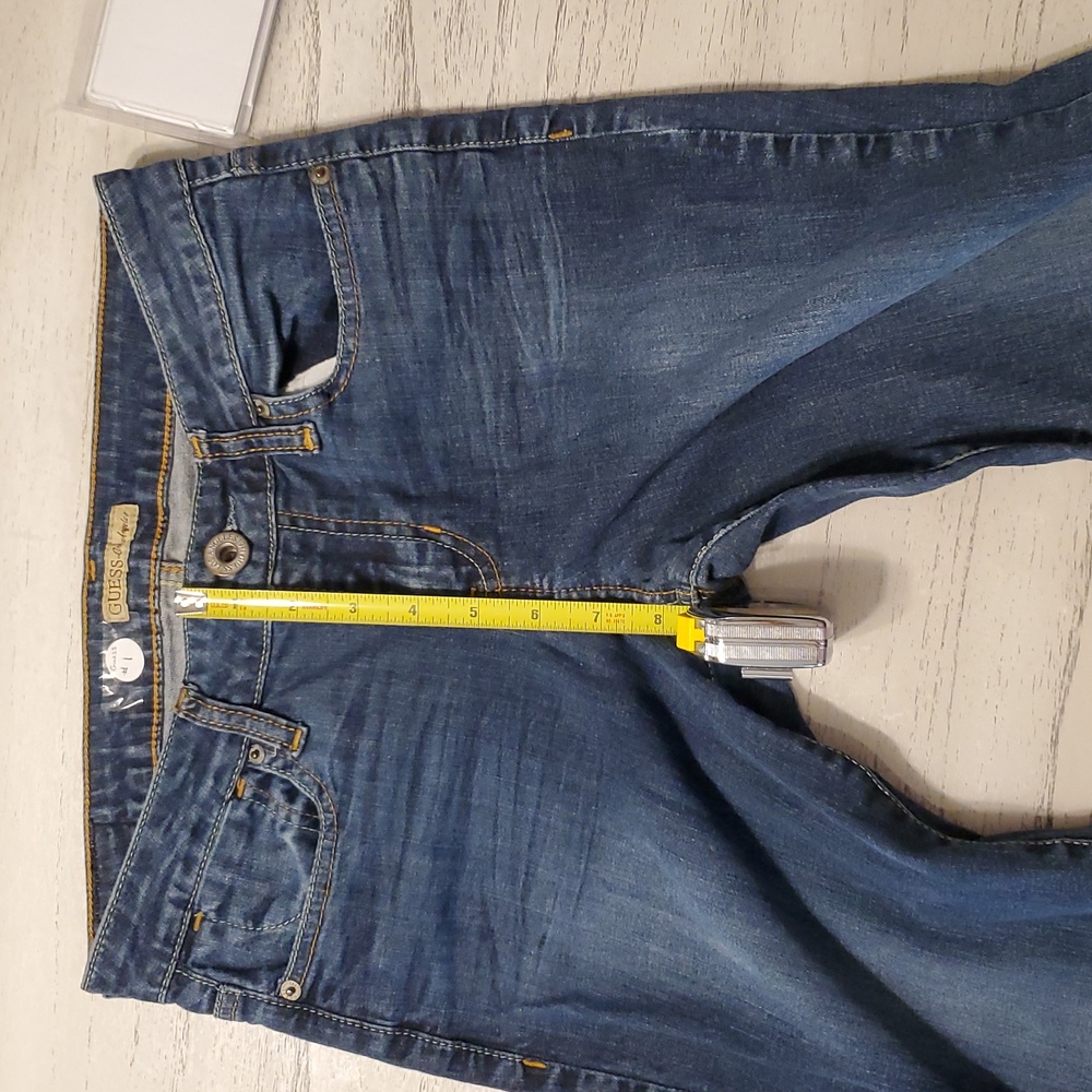 Guess Casual Women's Skinny Jeans in Deep Blue - Picture 6 of 8